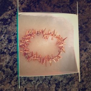 Stella & Dot rose gold renegade bracelet